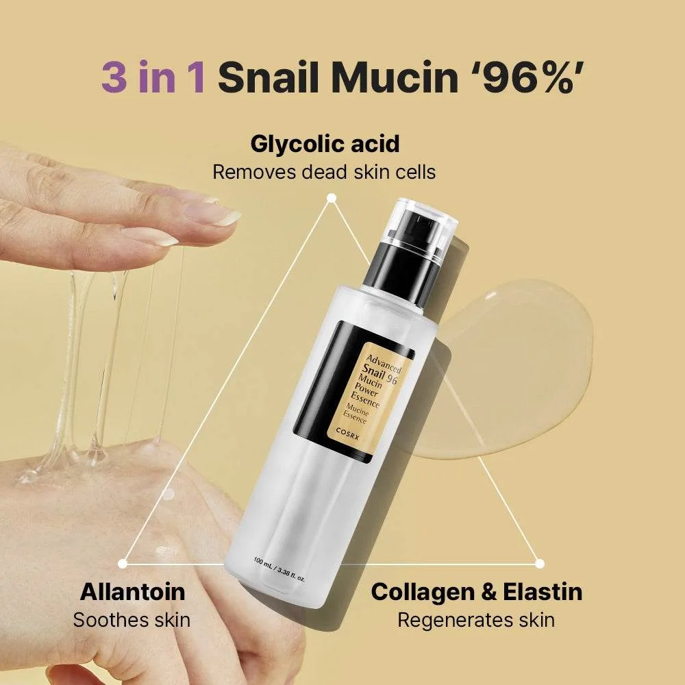 COSRX Advanced Snail 96 Mucin Power Essence 100ml - Image 2